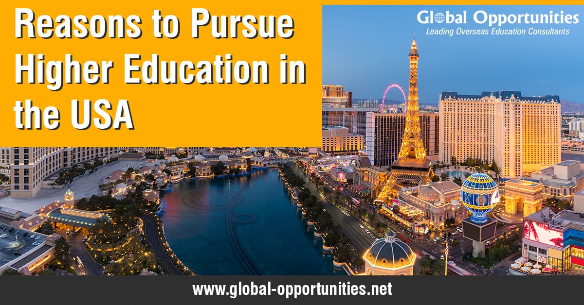 Reasons to Pursue Higher Education in the USA