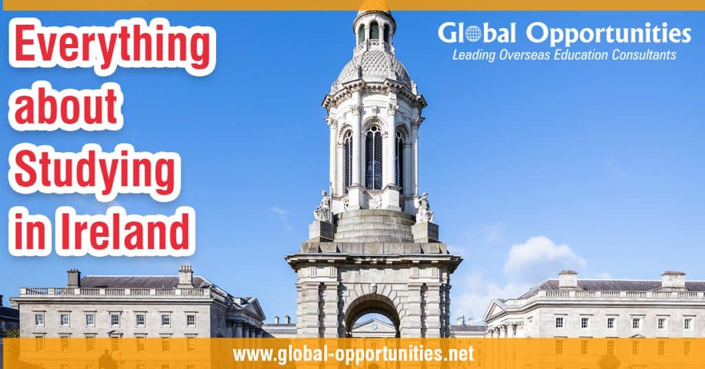 Everything about study in Ireland