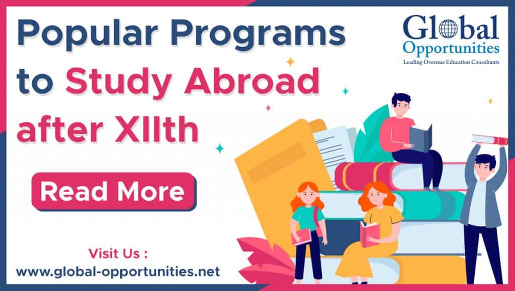 Popular Programs to Study Abroad after XIIth