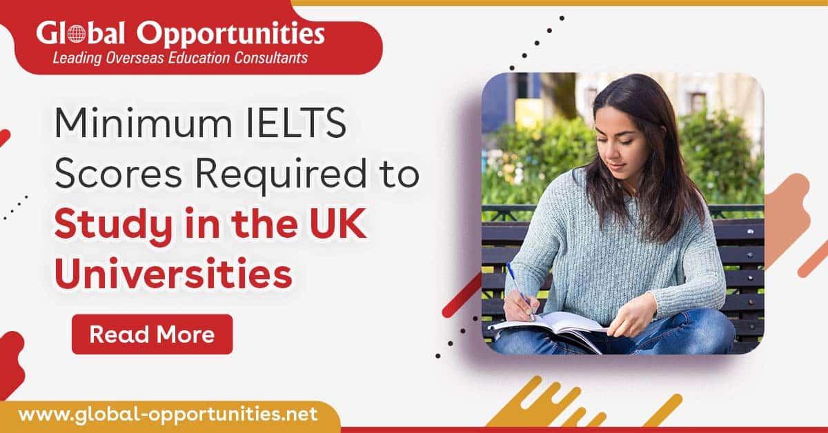 Minimum IELTS Scores Required to Study in the UK Universities