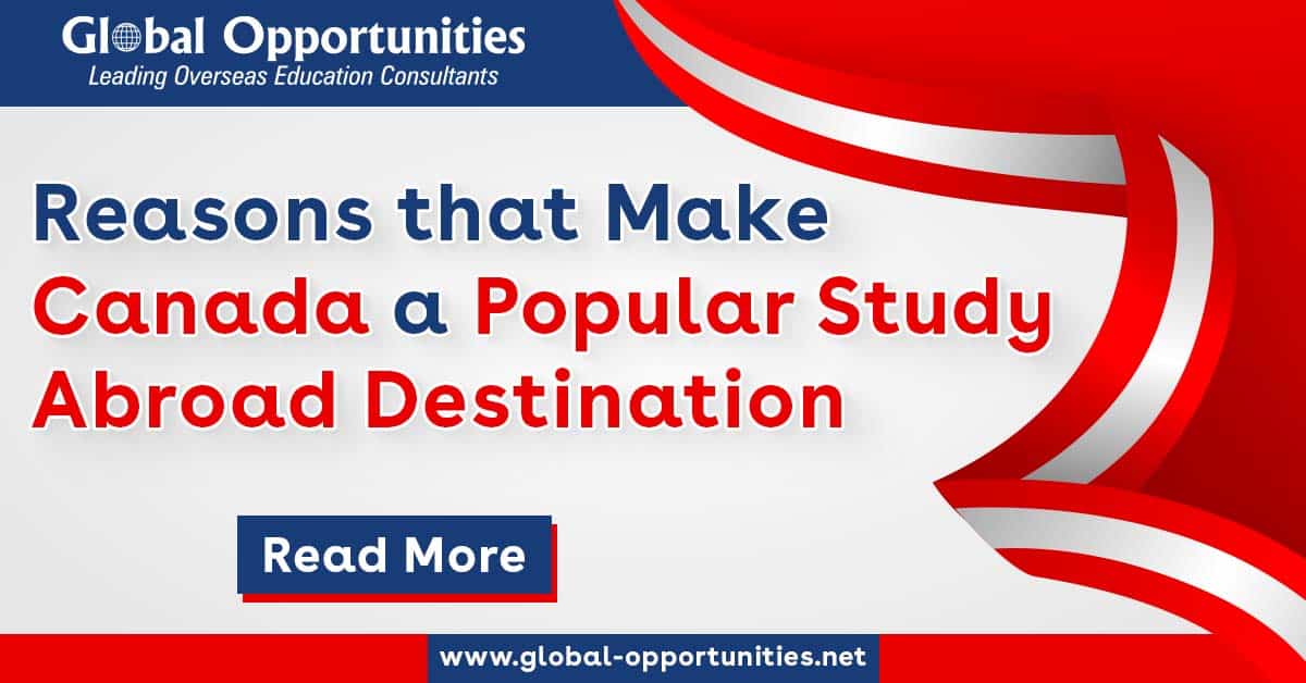 Canada a Popular Study Abroad Destination