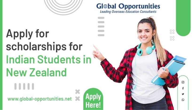 Apply for scholarships for Indian Students in New Zealand