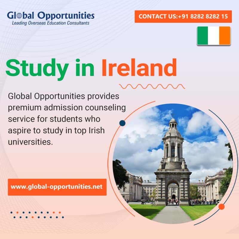 Study in Ireland for Indian Students