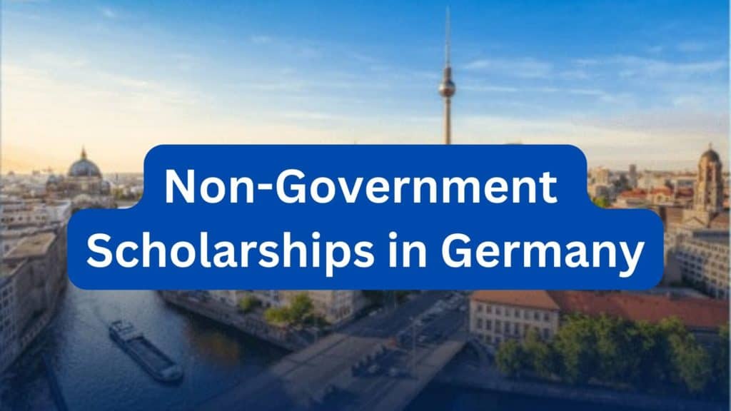Non-Government Scholarships in Germany