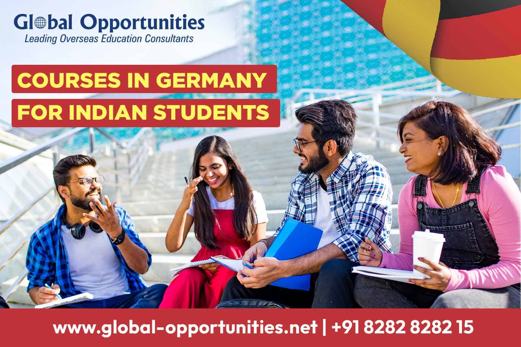 Courses in Germany for Indian Students