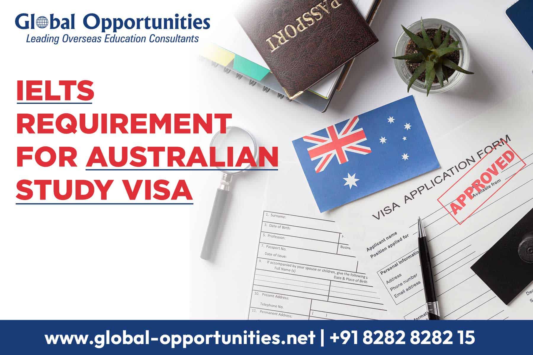 IELTS Requirement for Australia Study Visa