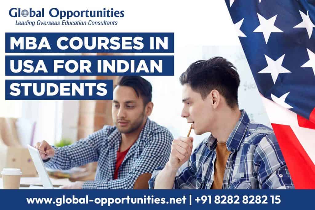 MBA Courses in USA for Indian Students