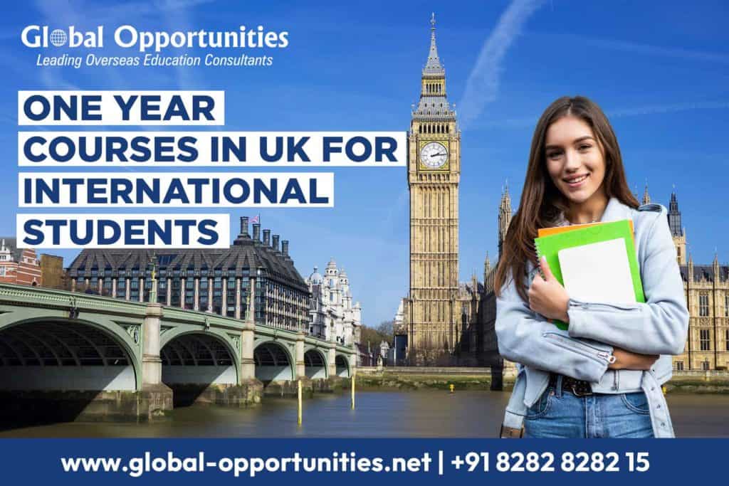 One Year Courses in UK For International Students