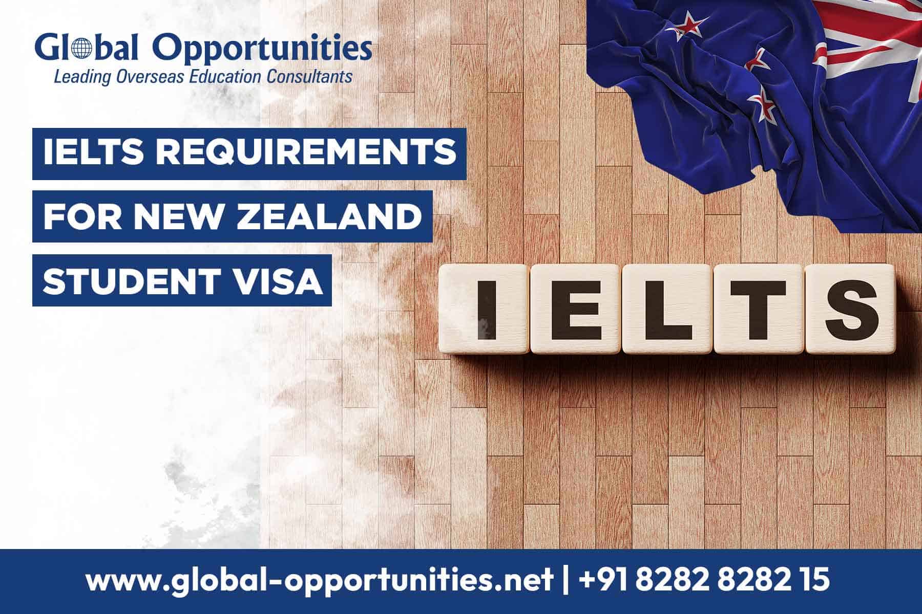 IELTS Requirements for New Zealand Student Visa