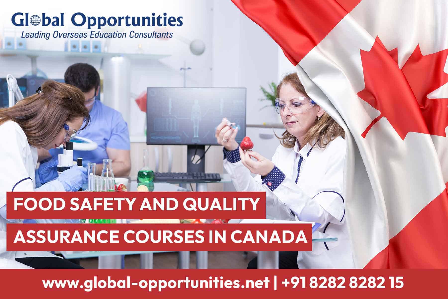 Food Safety and Quality Assurance Courses in Canada