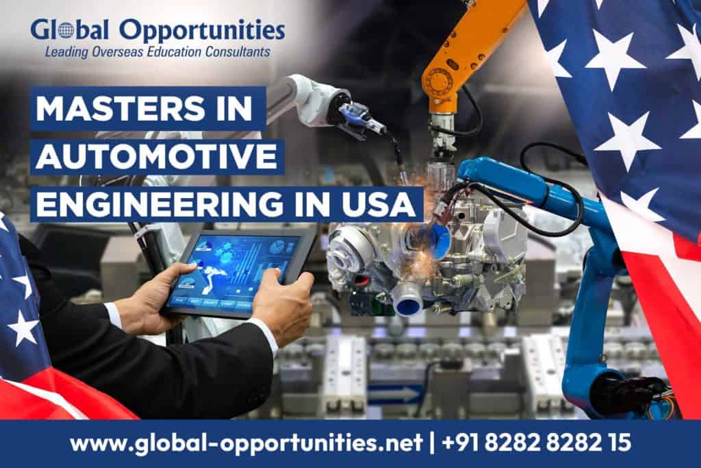 Masters in Automotive Engineering in USA