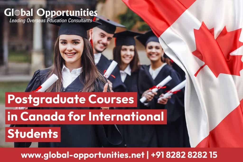 Postgraduate Courses in Canada for International Students
