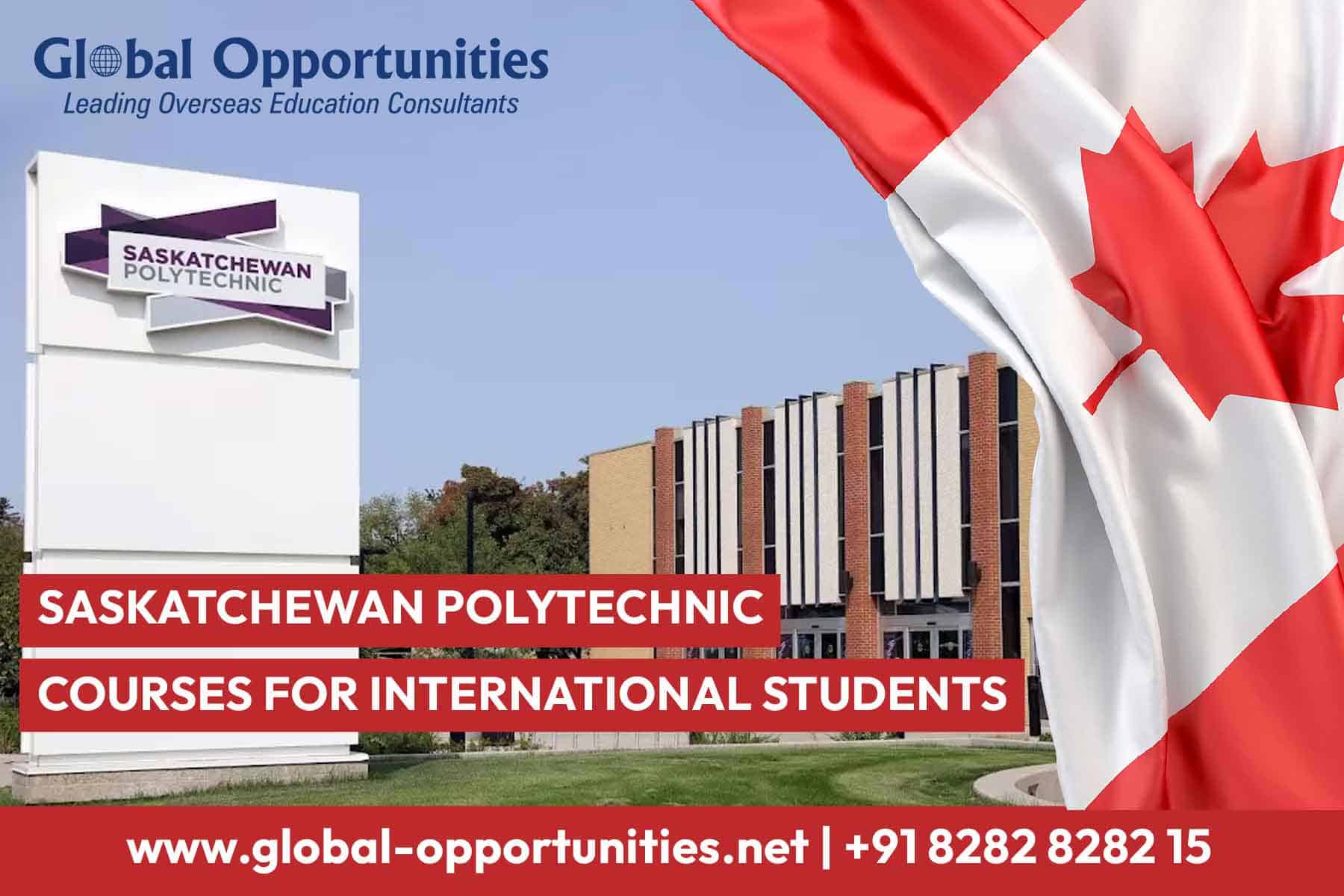 Saskatchewan Polytechnic Courses for International Students