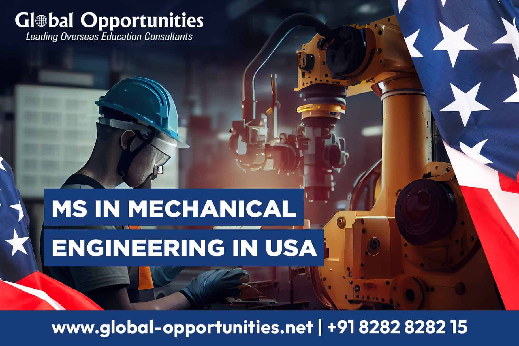 MS in Mechanical Engineering in USA
