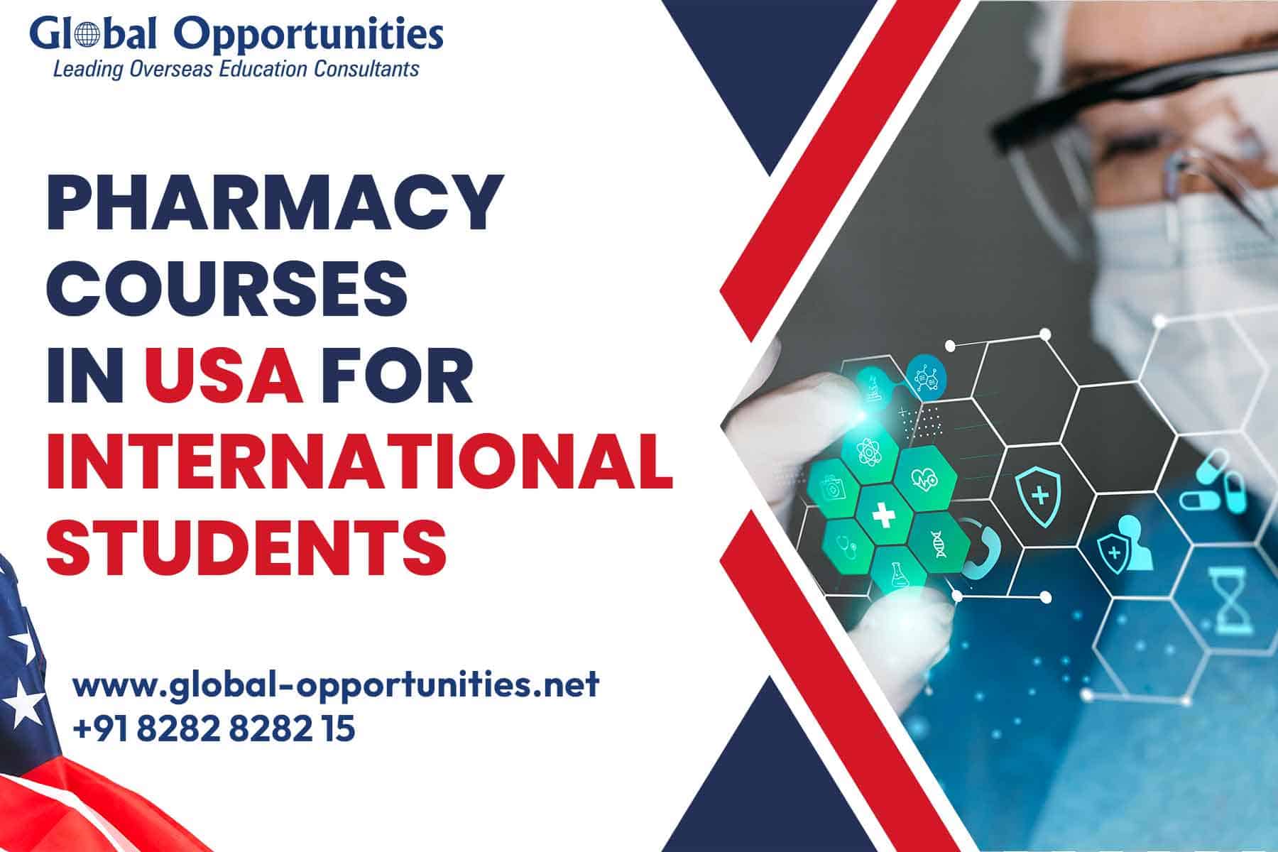 Pharmacy Courses in USA for International Students