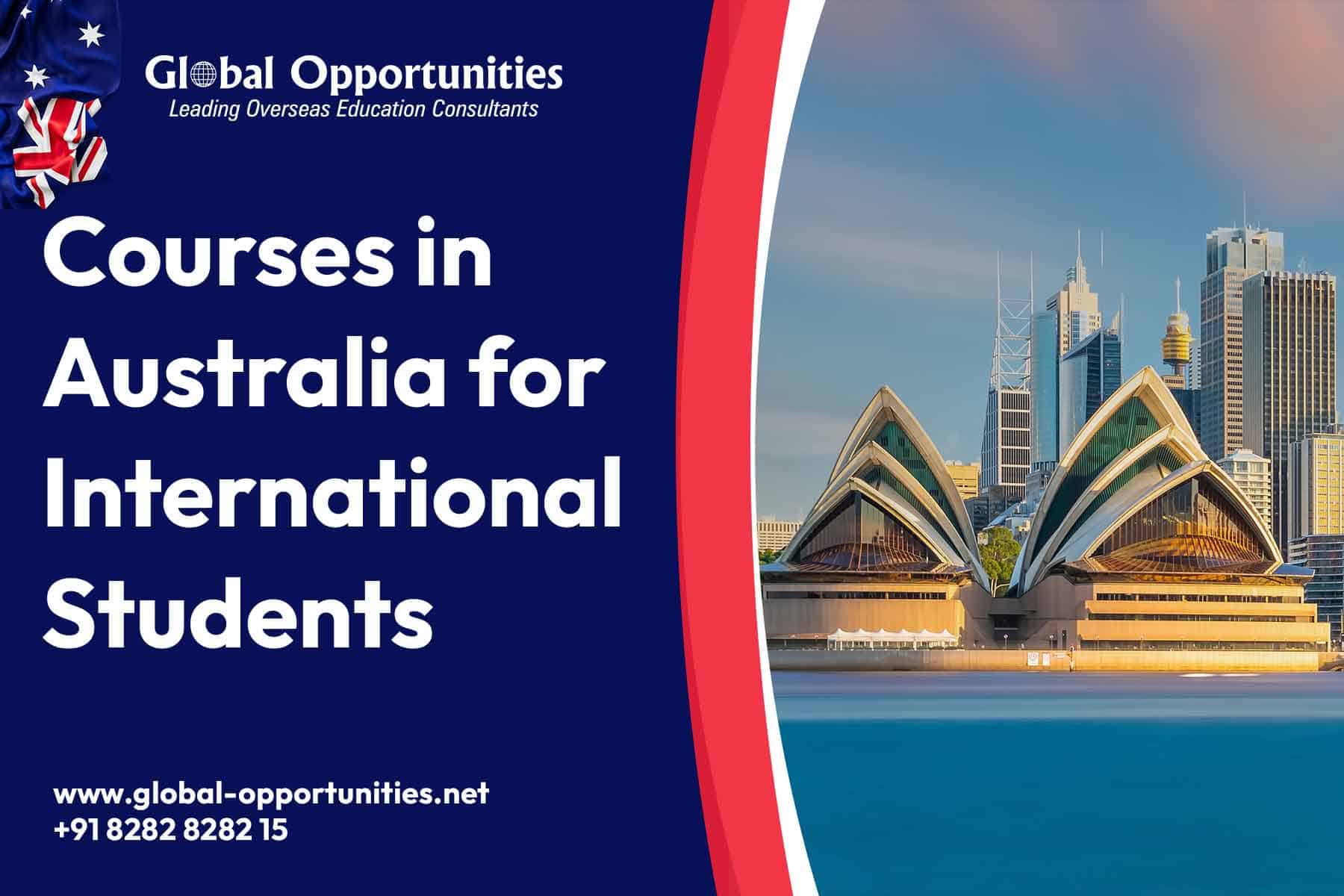 Courses in Australia for International Students
