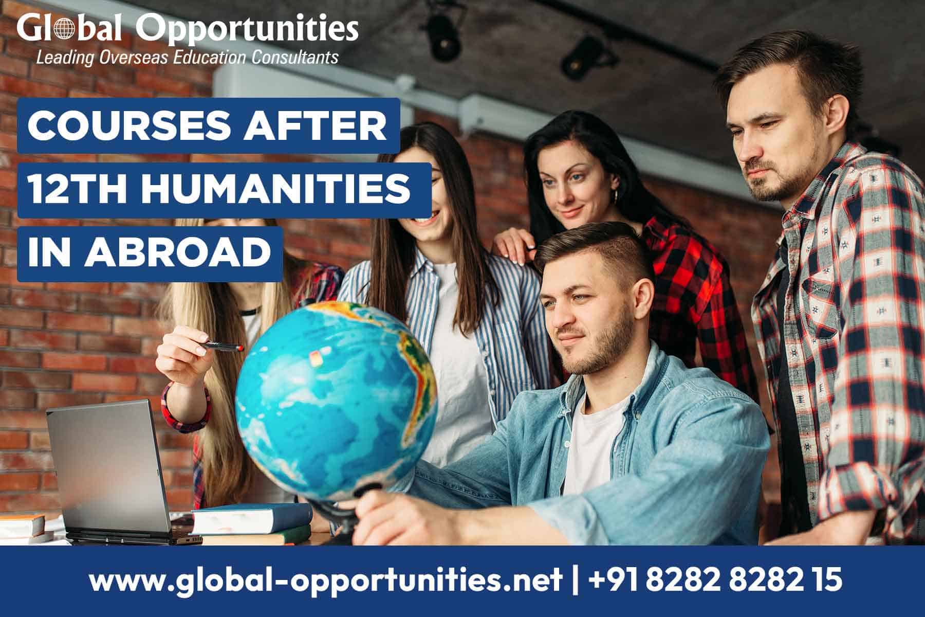 Courses After 12th Humanities in Abroad