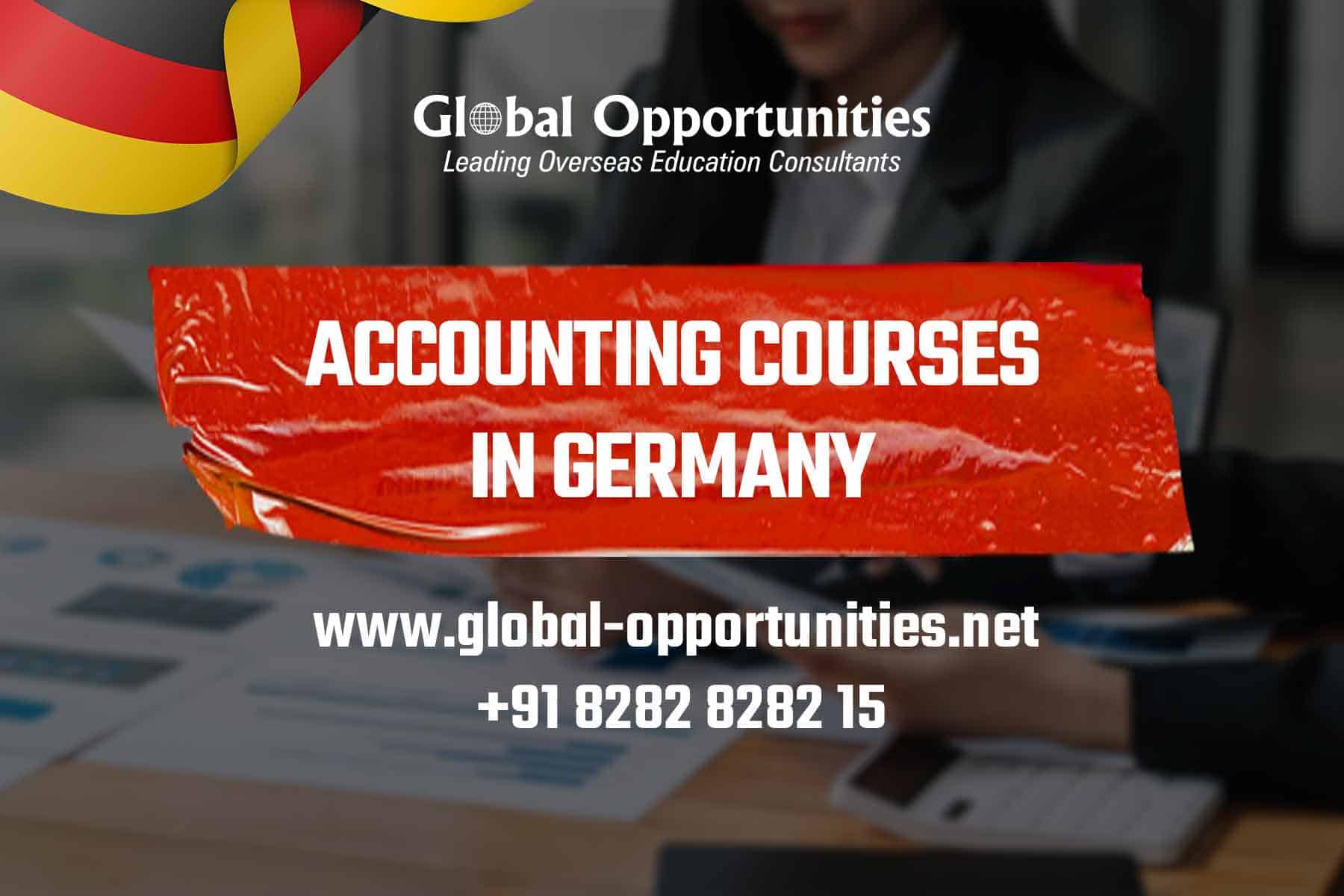 Accounting Courses in Germany for Indian Students