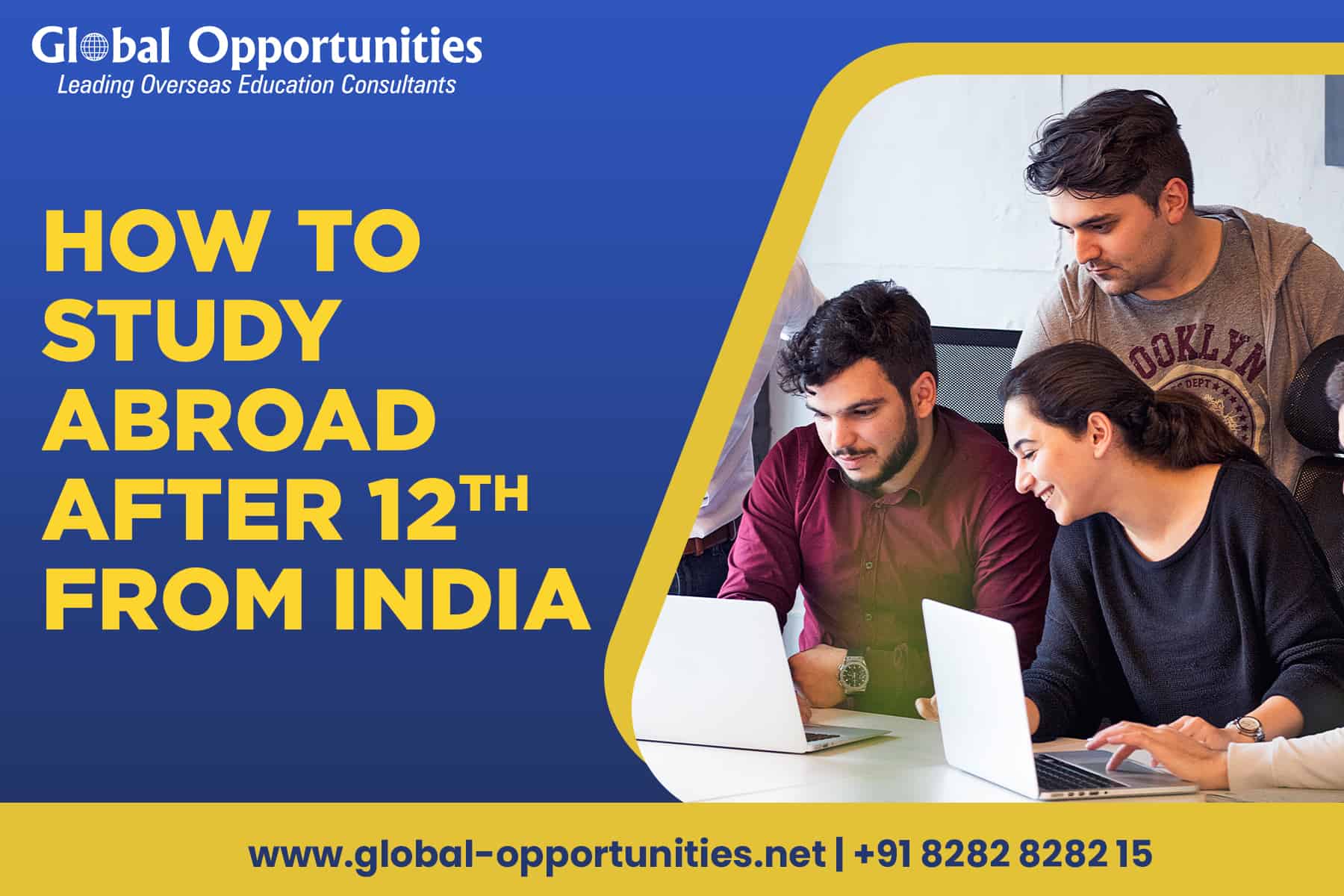 How to Study Abroad After 12th From India?