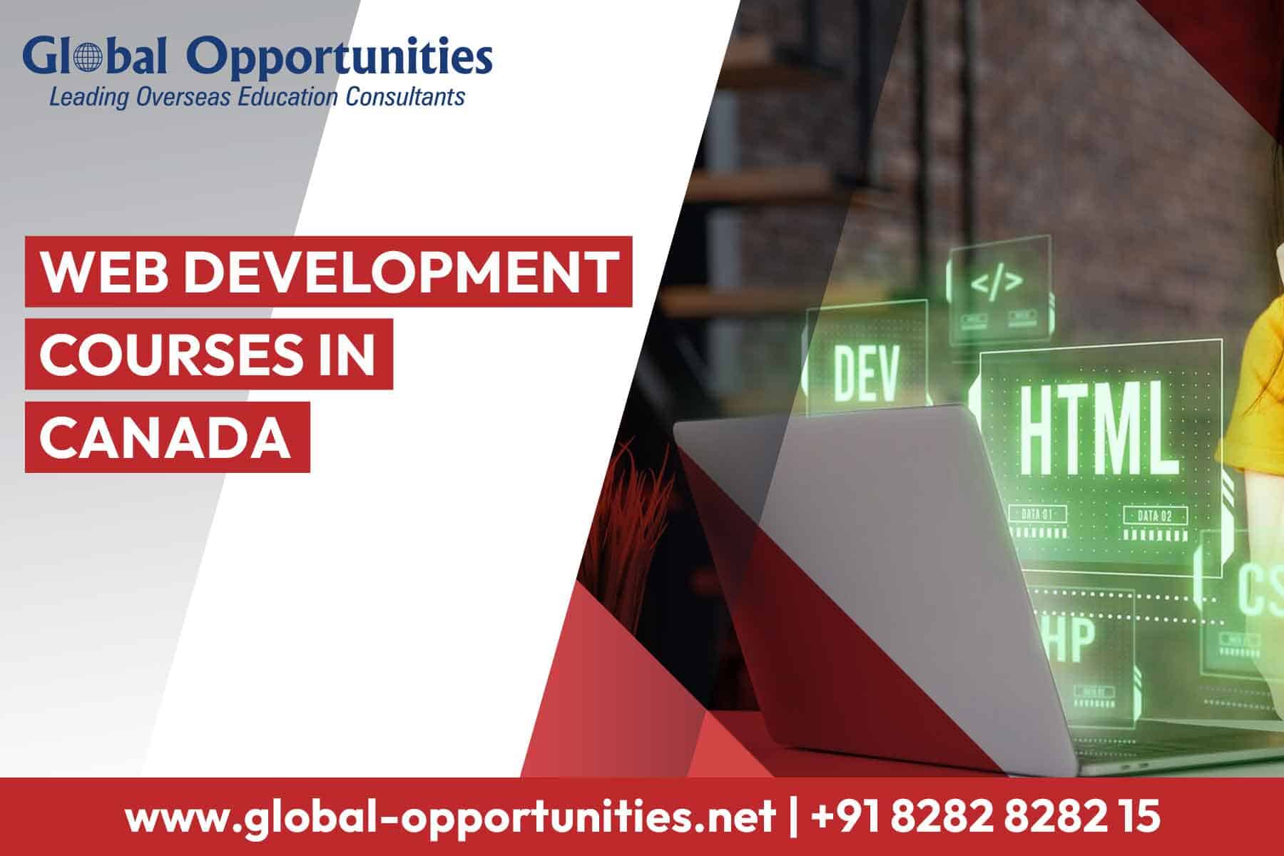 Web Development Courses in Canada for Indian Students