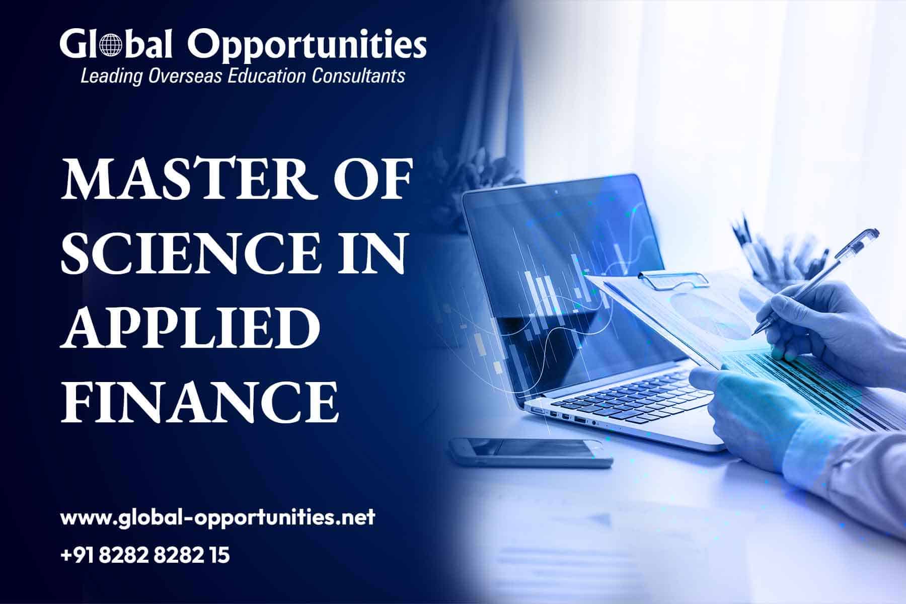 Master of Science in Applied Finance