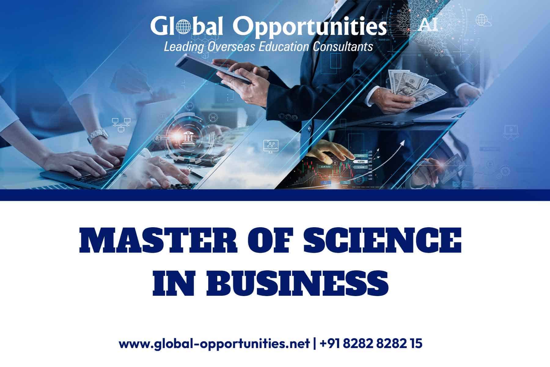 Master of Science in Business