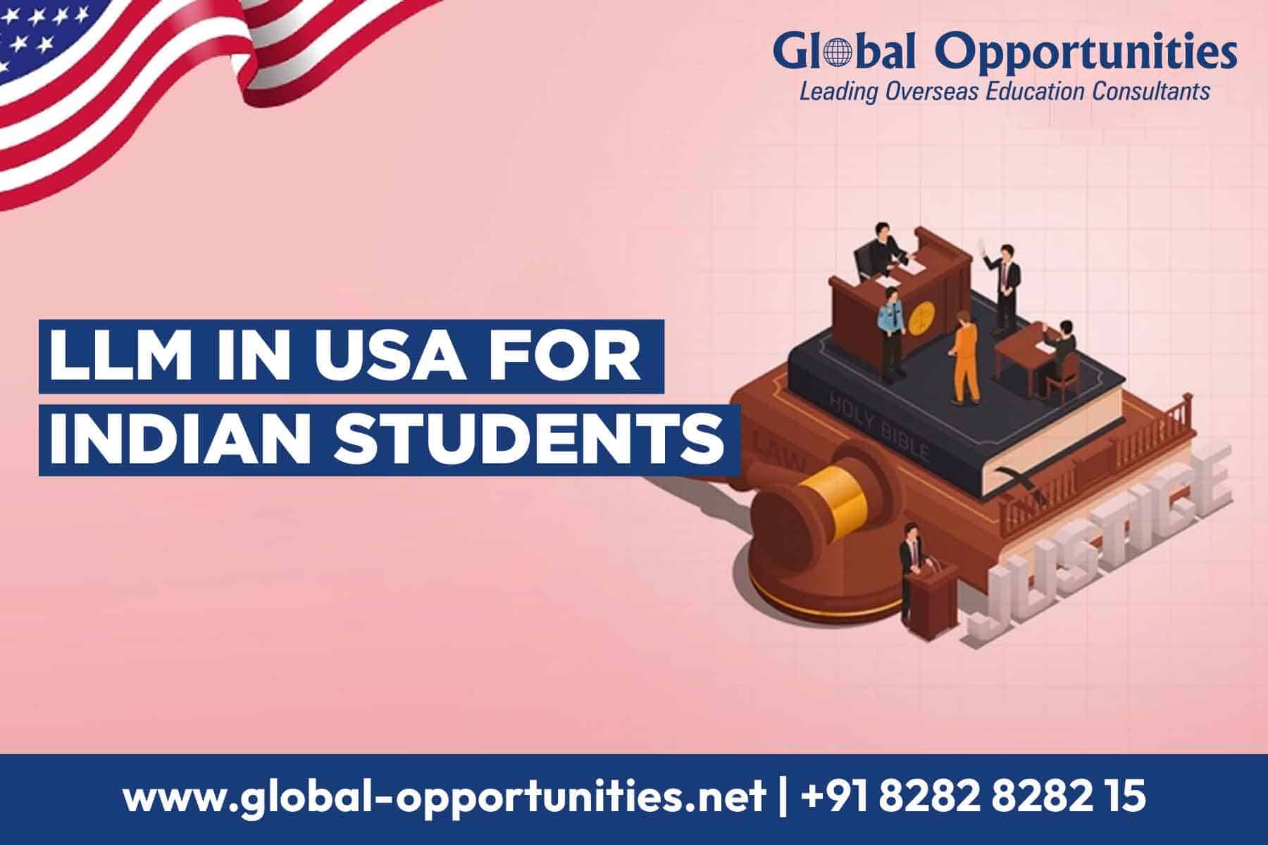 LLM in USA for Indian Students