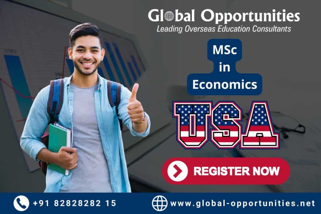 Master of Science in Economics in the USA for Indian Students: Opportunities, Requirements, and Career Prospects