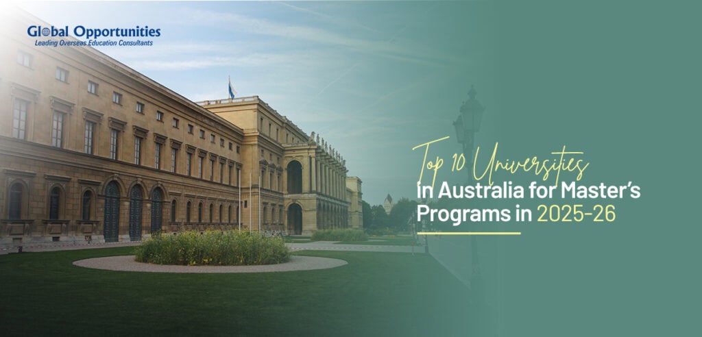 Top 10 Universities in Australia for Master’s Programs in 2025-26