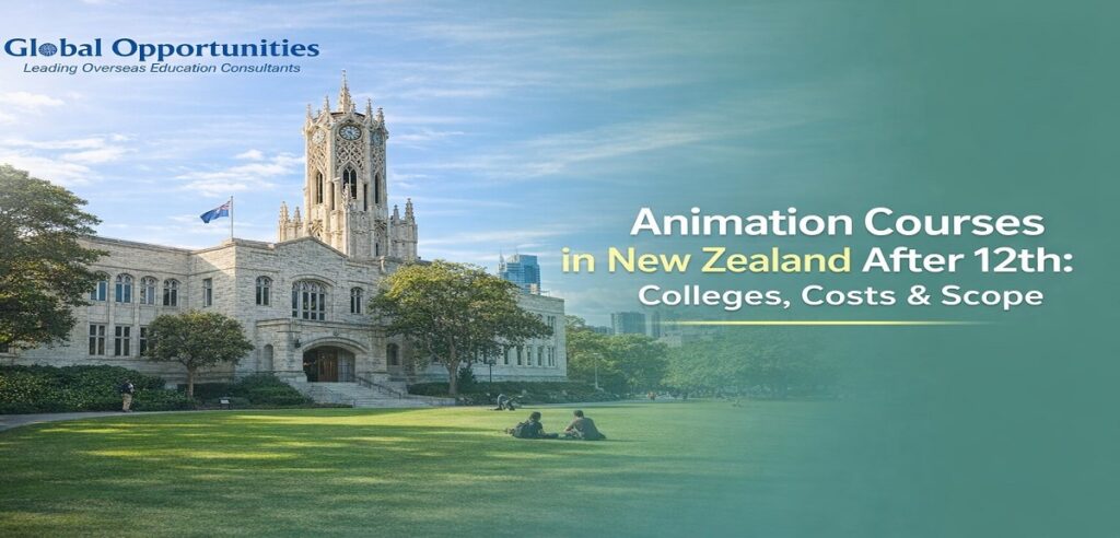 Animation Courses in New Zealand After 12th: Colleges, Costs & Scope