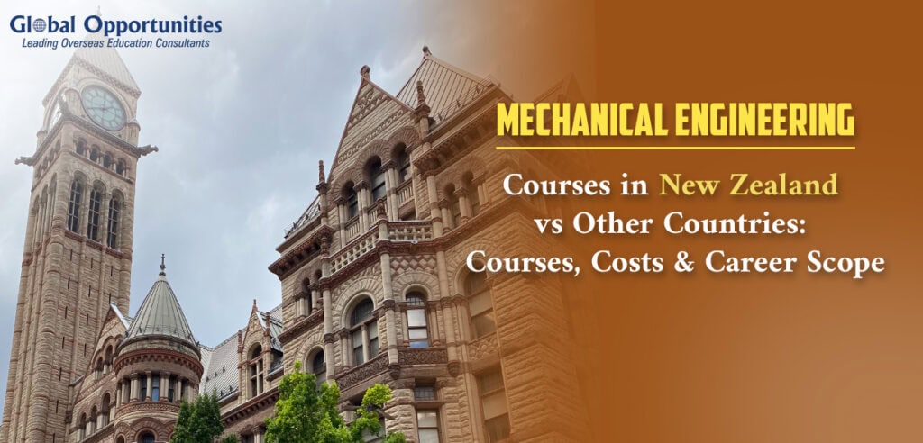 Mechanical Engineering Courses in New Zealand vs Other Countries: Courses, Costs & Career Scope