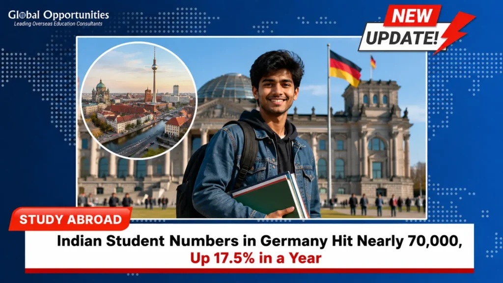 Indian Student Numbers in Germany Hit Nearly 70,000, Up 17.5% in a Year
