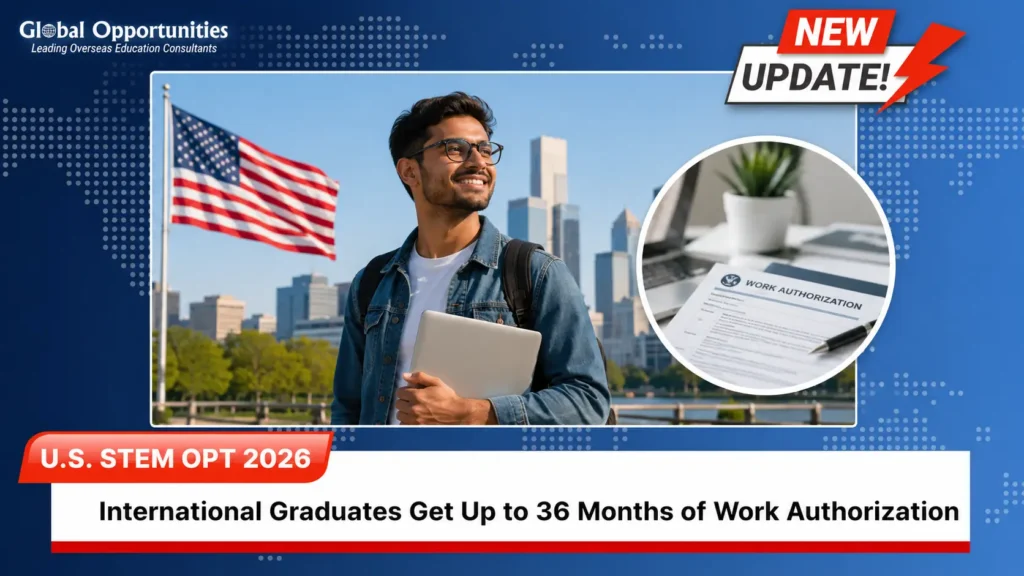 U.S. STEM OPT 2026: International Graduates Get Up to 36 Months of Work Authorization