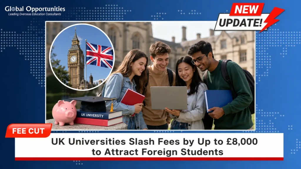 UK Universities Cut Tuition Fees by Up to £8,000 for International Students