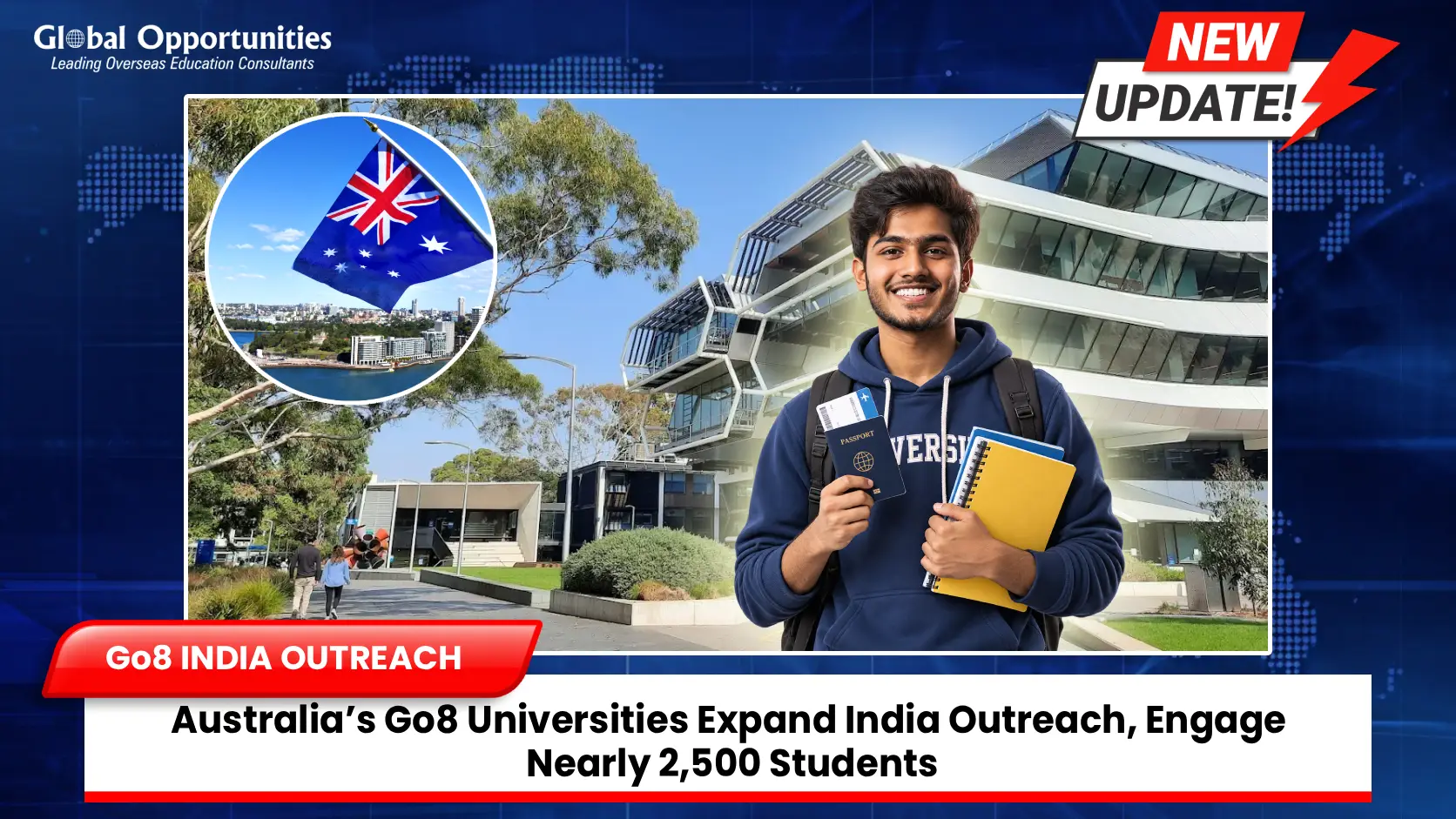 Australia’s Go8 Universities Expand India Outreach, Engage Nearly 2,500 Students
