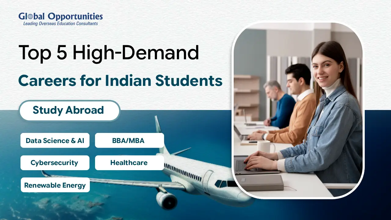 High-Demand Careers for Indian Students to Study Abroad