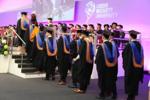 Leeds Beckett University graduation