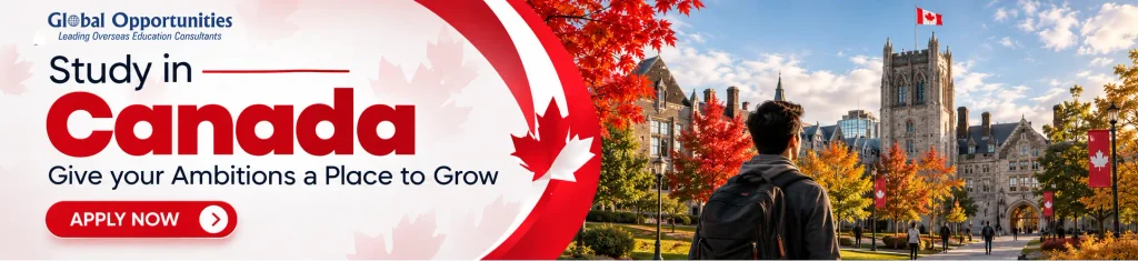 Study in Canada banner
